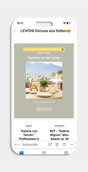 Vorschau: Newsletter-Präsenz