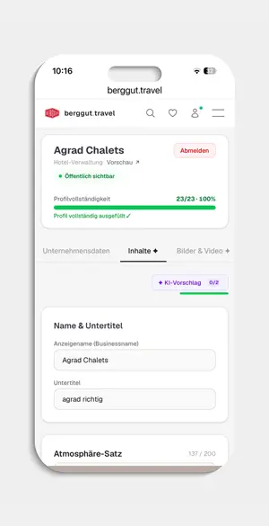 Vorschau: Premium Upgrade · Video & Top-Platzierung